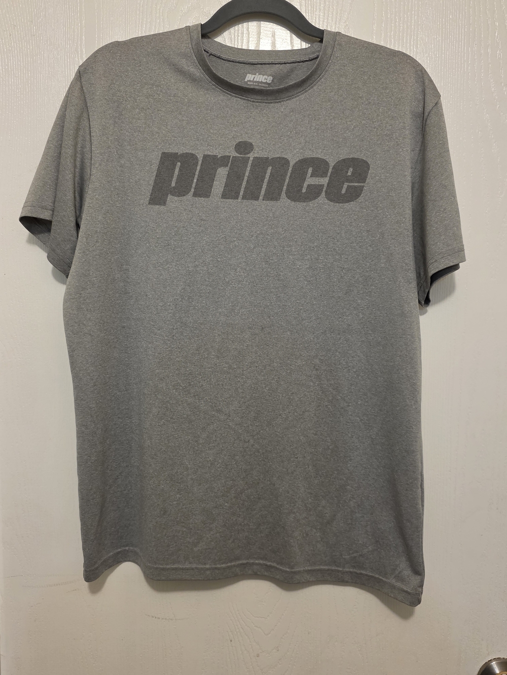 Tennis Prince Gray Short-Sleeve Logo Tee